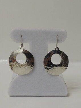 Jeep Collins 'Civies' sterling Hammered Circles